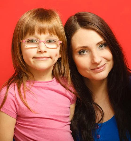 Woman and her child posing — Stock Photo, Image