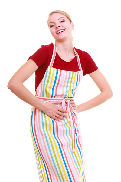 Funny housewife posing — Stock Photo, Image