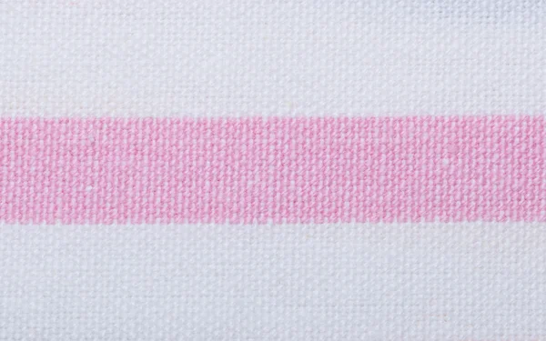 Roze en witte gestreepte textiel — Stockfoto