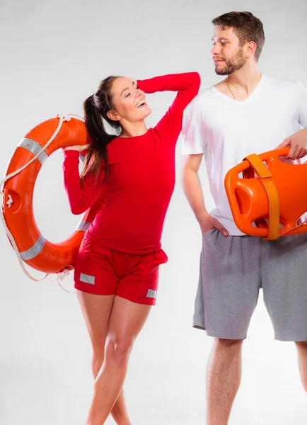 Lifeguards on duty — Stock Photo, Image