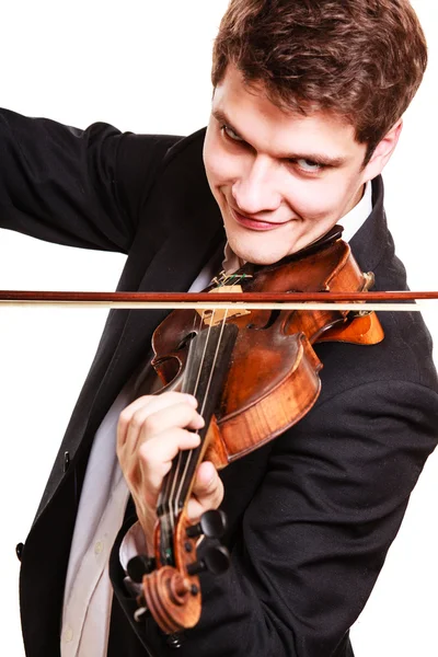 Man spelen viool. — Stockfoto