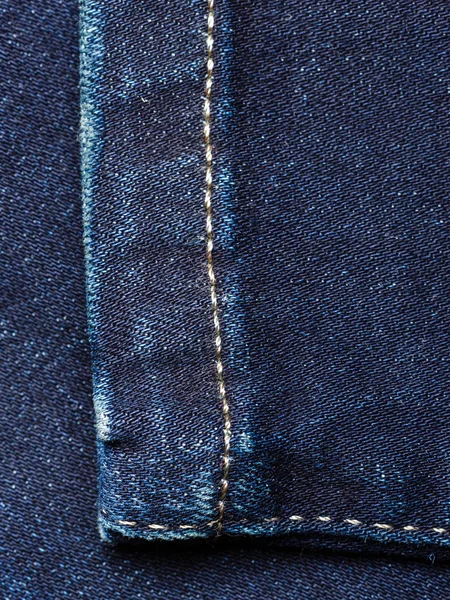 Jeans blu denim — Foto Stock