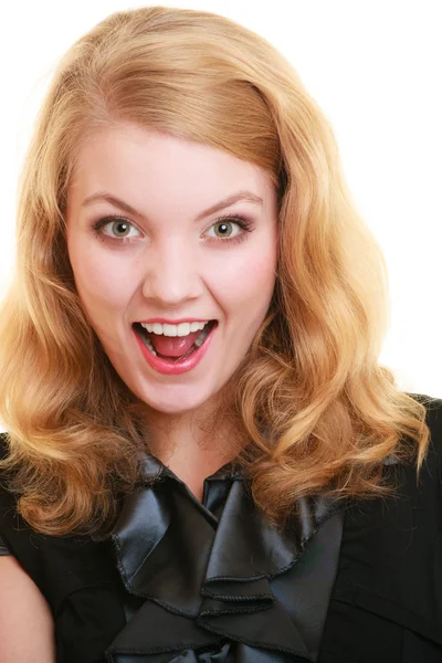 Hermosa mujer sonriendo — Foto de Stock