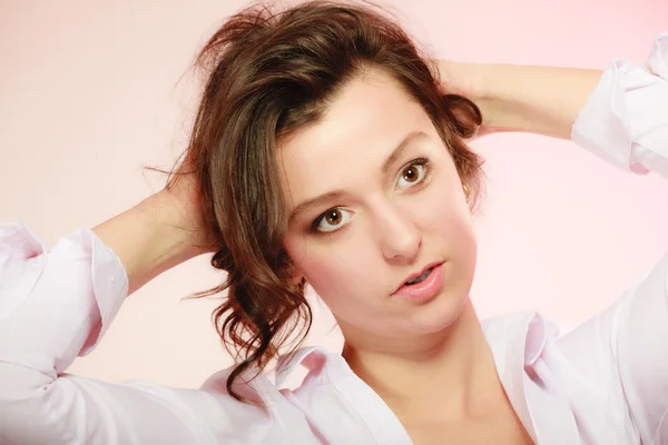 Girl posing in studio — Stock Photo, Image