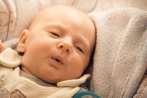 Baby girl lying — Stock Photo, Image