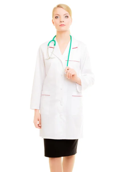 Kadın doktor poz — Stok fotoğraf