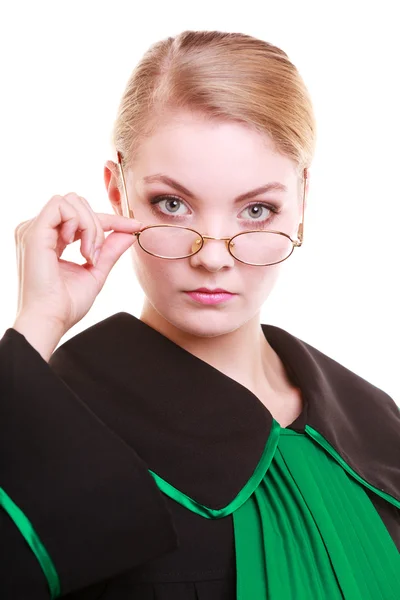 Advocaat van de vrouw poseren — Stockfoto