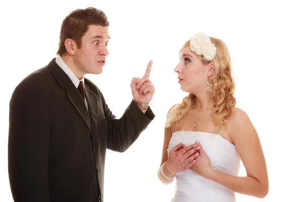 Couple having argument — Stock Photo, Image