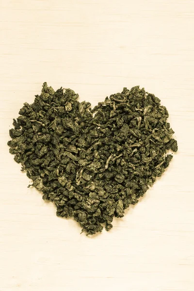 Hojas de té verde — Foto de Stock