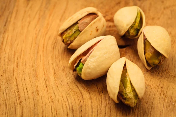 Roasted pistachio nuts — Stock Photo, Image