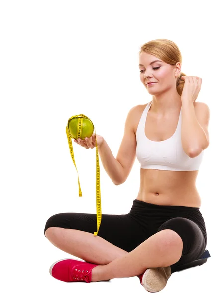 Woman holding grapefruit — Stock Photo, Image