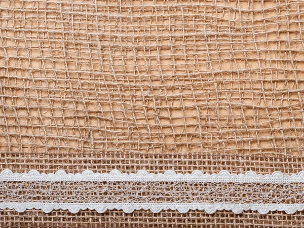 Wstążki na płótnie tkaniny — Zdjęcie stockowe