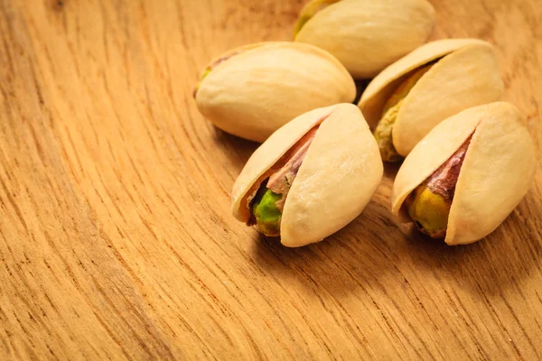 Roasted pistachio nuts — Stock Photo, Image