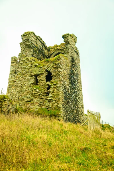 Paisaje irlandés. Ruinas del castillo, Condado de Cork, Irlanda Europa —  Fotos de Stock