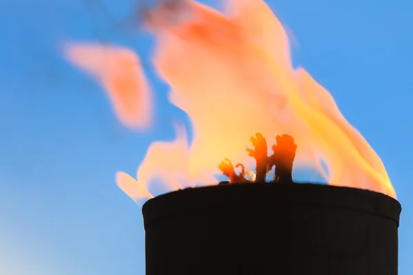 Movimiento de llama de fuego —  Fotos de Stock