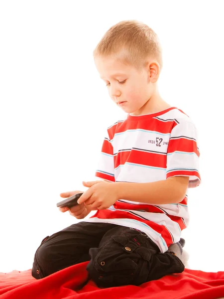 Niño jugando juegos — Foto de Stock