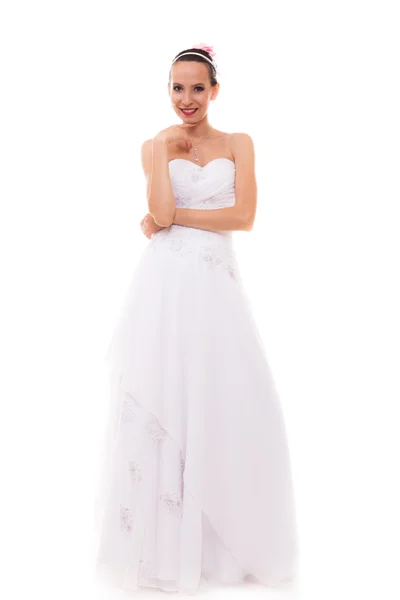 Sposa romantica posa — Foto Stock