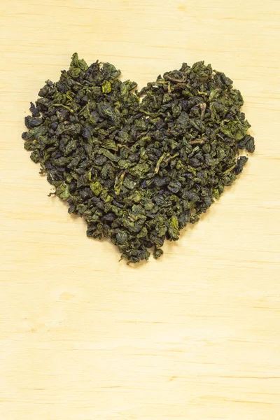 Hojas de té verde — Foto de Stock