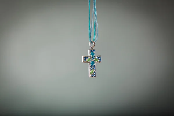 Croix pendentif collier . — Photo