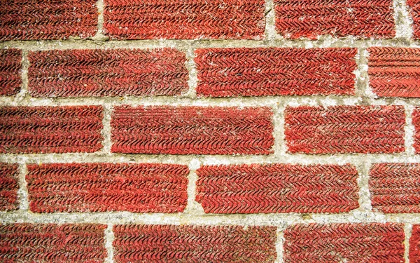 Red brick wall — Stock Photo, Image