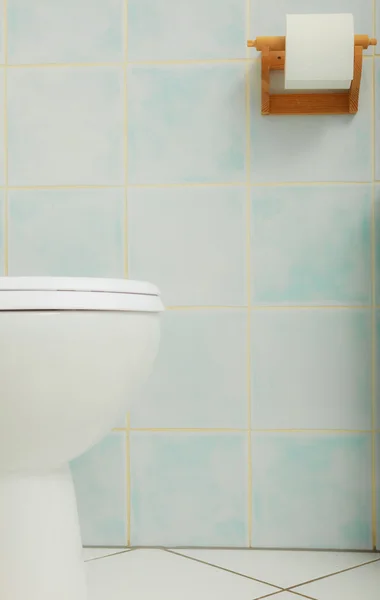 Witte wc-pot — Stockfoto