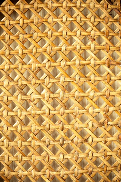 Wicker woven pattern for background or texture — Stock Photo, Image