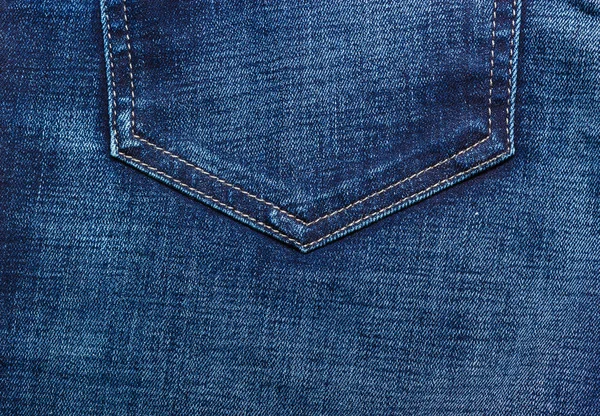 Detalle de primer plano de bolsillo de mezclilla azul —  Fotos de Stock