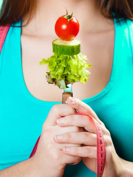 Perda de peso e conceito de dieta. — Fotografia de Stock