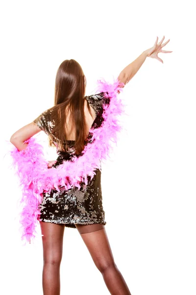 Mujer elegante bailando —  Fotos de Stock