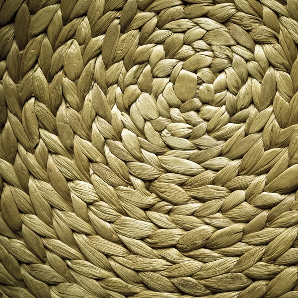 Patrón tejido de mimbre para fondo o textura — Foto de Stock