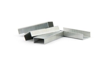 Beyaz arkaplanda izole edilmiş zımbalar