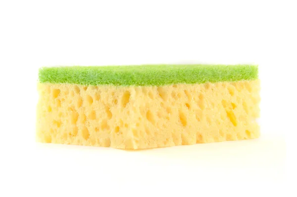 Kitchen sponges isolated on white background — Stock Photo, Image