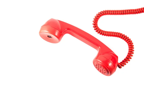 Telefone vintage vermelho — Fotografia de Stock