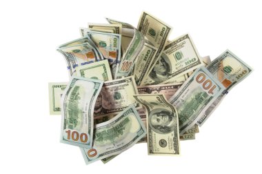 Doları bankalar para arka plan dikkat edin.