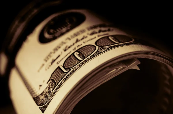 Doları bankalar para arka plan dikkat edin.