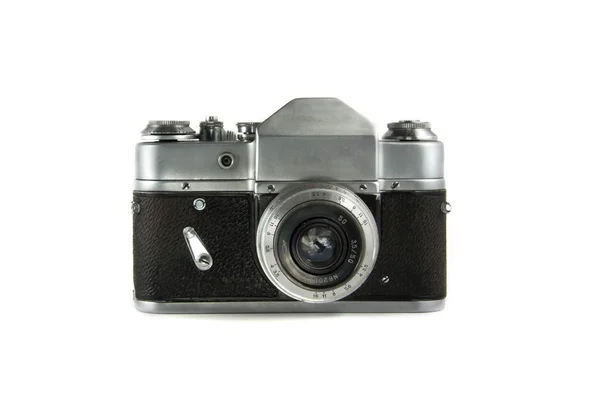 Vintage SLR camera isolated — Stock Photo, Image