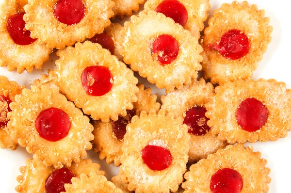 Galletas de patatas fritas aisladas en blanco —  Fotos de Stock