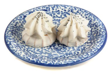 tanımlama bilgilerini dondurma beyaz arka plan üzerinde izole