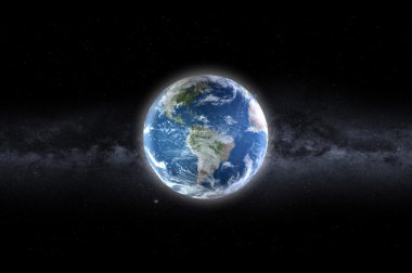 Gezegen toprak elementleri Nasa tarafından döşenmiş bu görüntünün