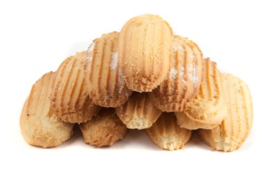 Çerez beyaz arkaplanda izole