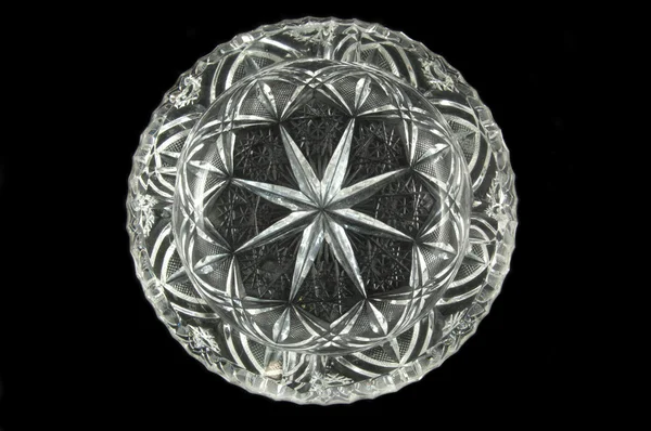 Boş ve temiz cam kül tablası