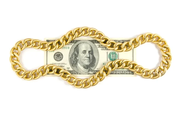 Money - US dollar bills — Stock Photo, Image