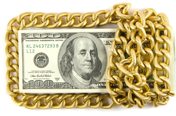 Money - US dollar bills — Stock Photo, Image