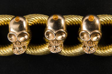 Altın maya kafatası