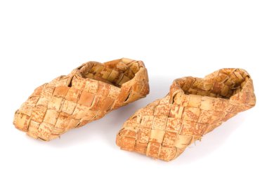 Beyaz arka plan üzerinde izole dicoration Ayakkabı