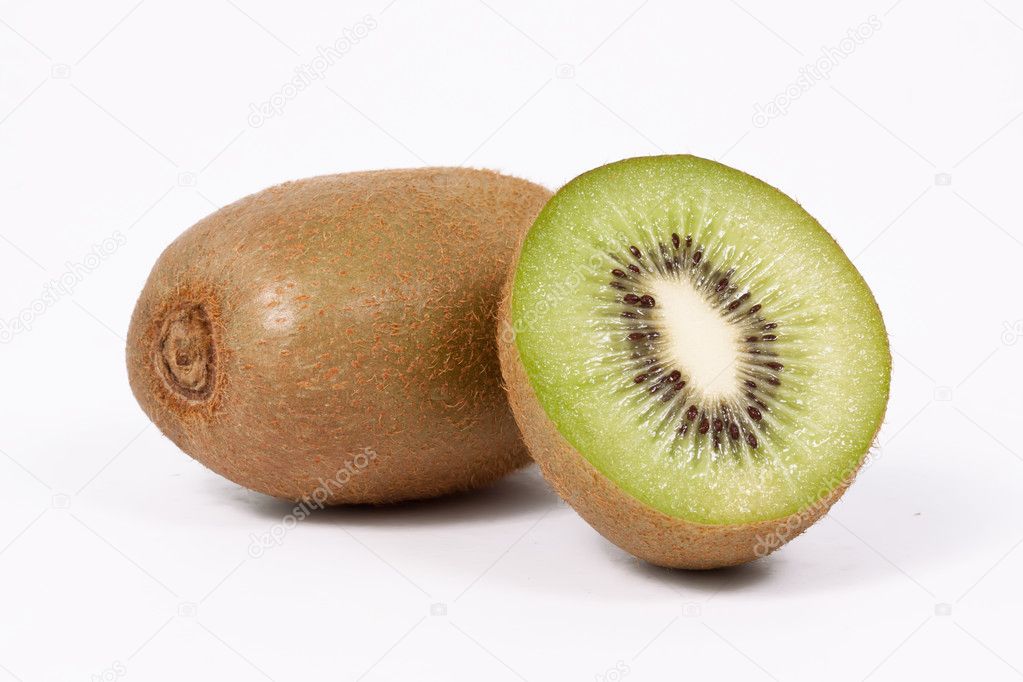 Kiwi isolated on white background Stock Photo by ©buiviethung 124732686