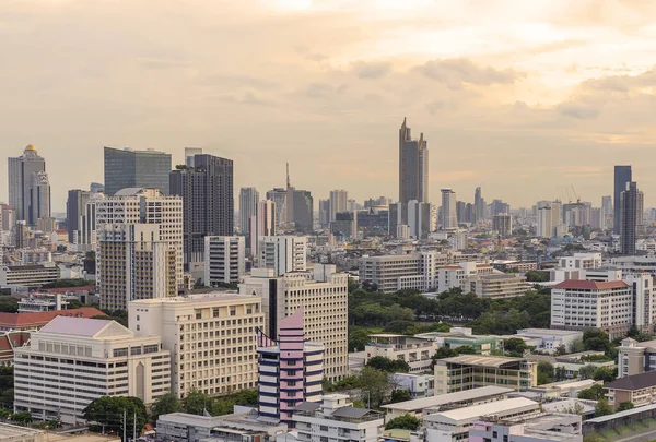 Conceito Fundo Cidade Negócios Finanças Bangkok Tailândia — Fotografia de Stock