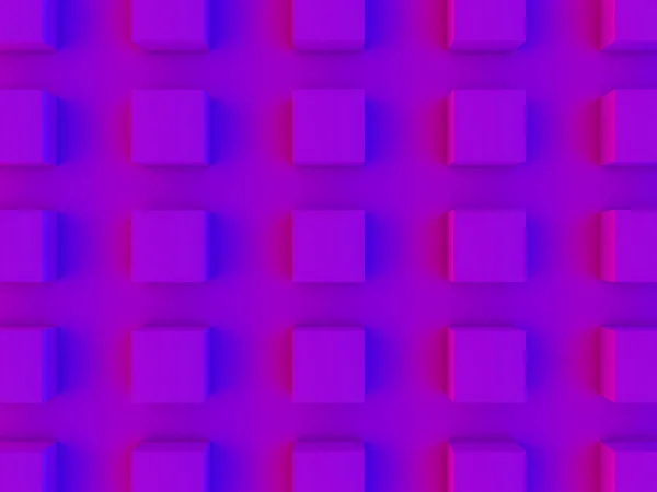 Abstrakt geometrisk bakgrund med former. 3D-illustration — Stockfoto