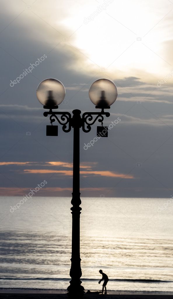 Hua Hin Beach at Dawn, Thailand