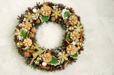 2021 yılbaşı süslemeleri ile Noel arkaplanı